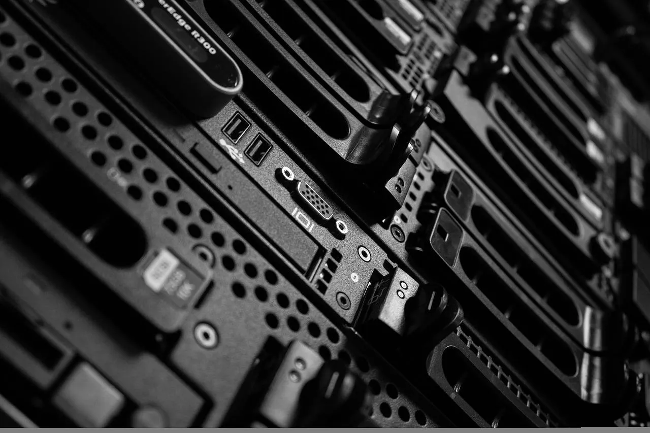 Servers in a data centre